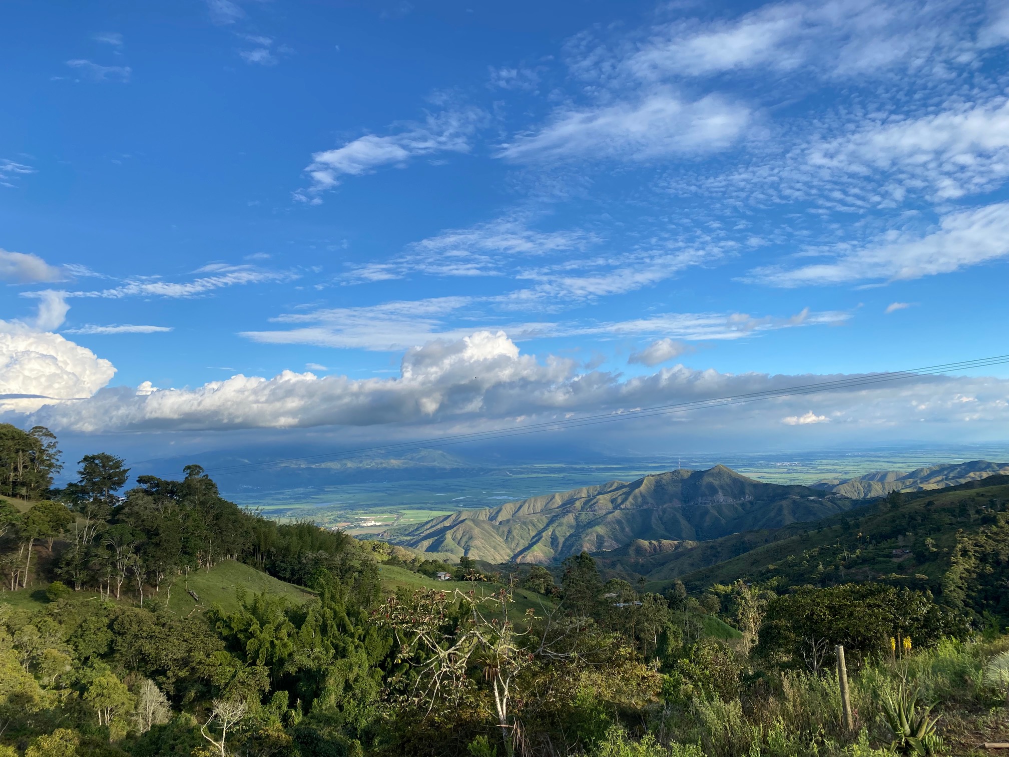 Paisaje Vereda El Jardin Finca Bella Village ATV-Lago Calima- Darien