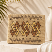 Clutch Cartera Tejida Artesanal Bella Village