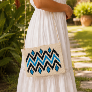 Clutch Cartera Tejida a Mano Artesania Colombia