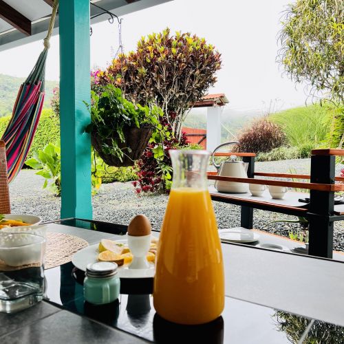 Desayunos Finca Bella Village Calima