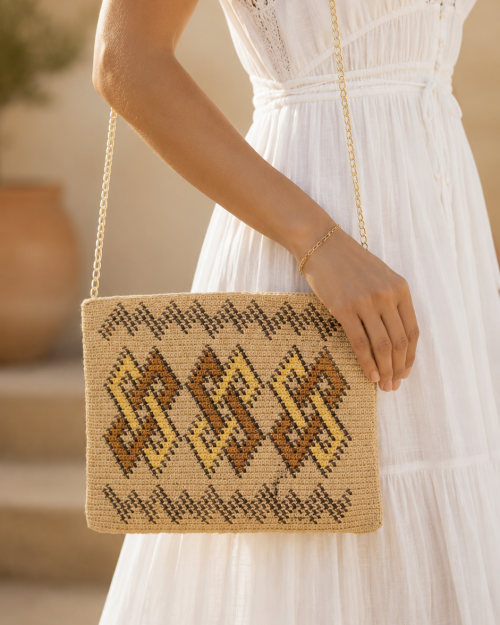 Clutch Artesanal Sunset